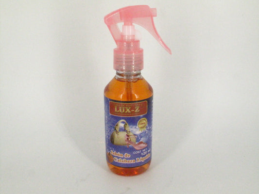 SKU - 1551 -- JABON DE CALABAZA LIQUIDO LUX-Z PISTOLA 120 ML