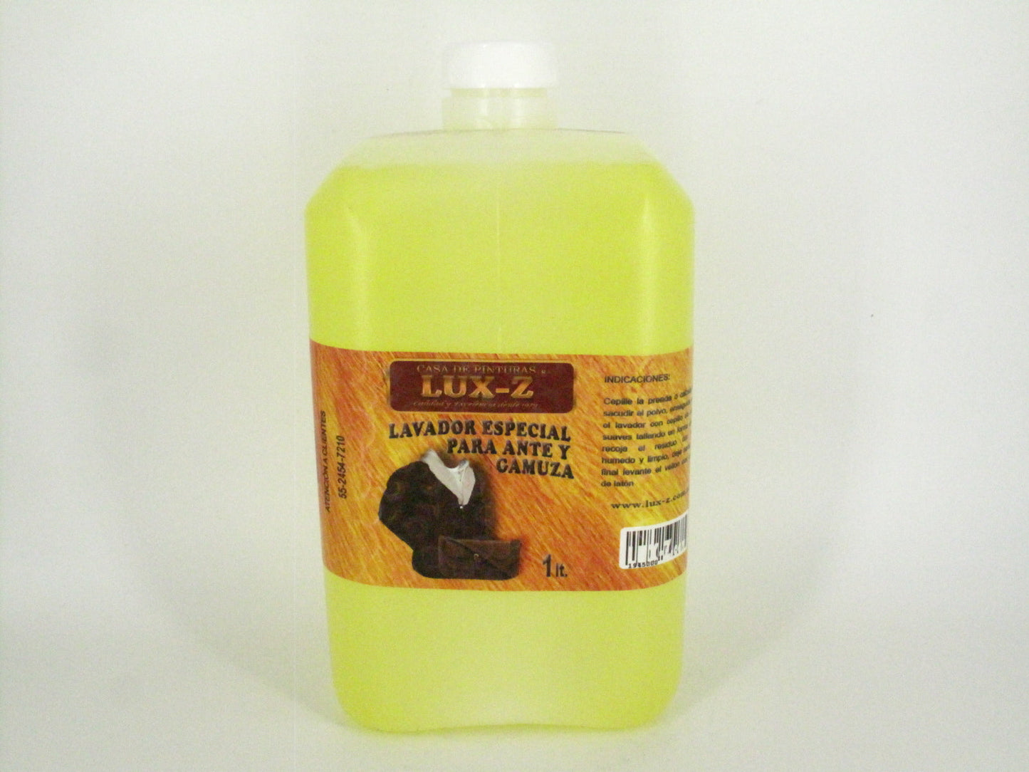 SKU - 1566 -- LAVADOR PARA GAMUZA LUX-Z 1000 ML