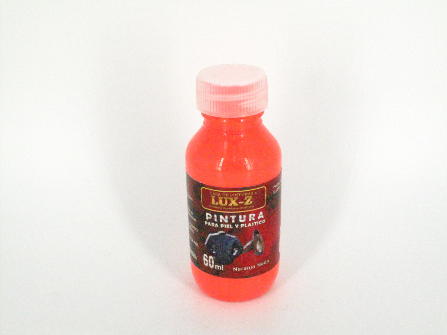 SKU - 1612 -- PINTURA NARANJA NEON LUX-Z 70 ML