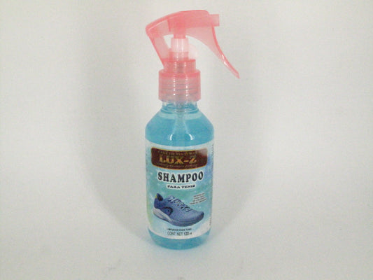 SKU - 1692 -- SHAMPOO PARA TENIS LUX-Z PISTOLA 120 ML