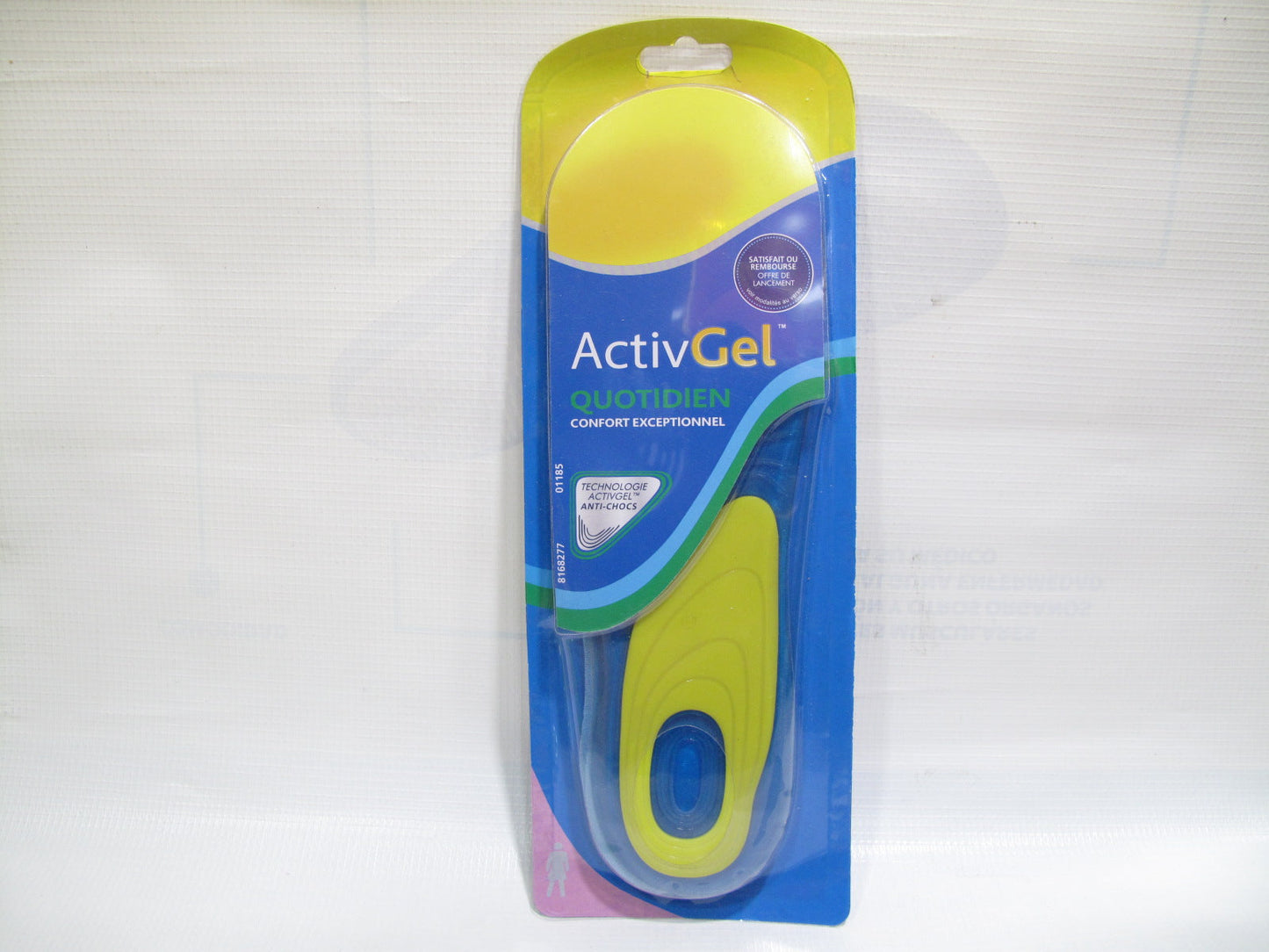 SKU - 1762 -- PLANTILLAS ACTIVE GEL DAMA 1 PAR