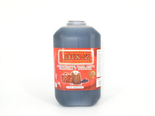 SKU - 1790 -- RENOVADOR LUX-Z CAFE OSCURO 500 ML