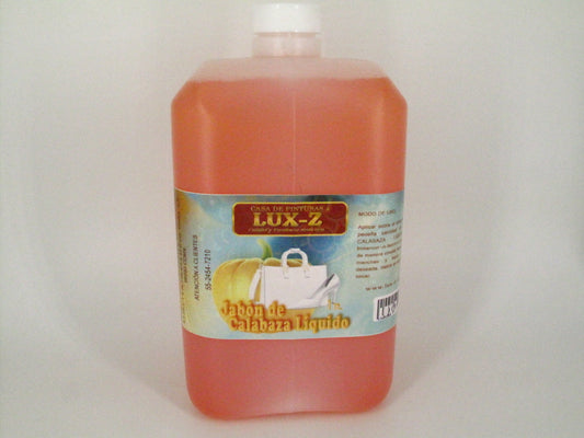 SKU - 1945 -- JABON DE CALABAZA LIQUIDO LUX-Z 1000 ML