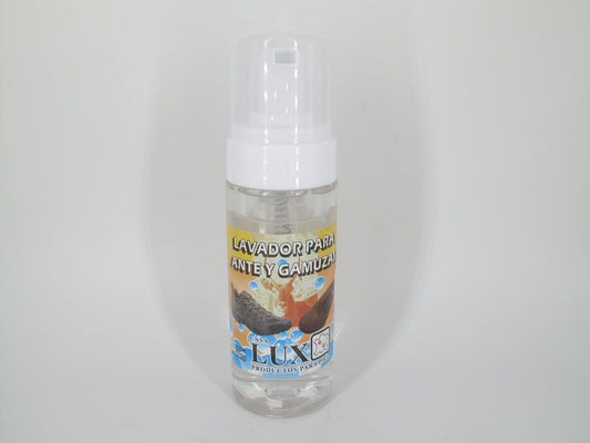 SKU - 2359 -- LAVADOR ANTE Y GAMUZAN EN ESPUMA LUX-Z 160 ML