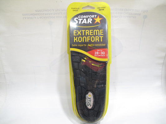 SKU - 2228 -- PLANTILLAS EXTREME KONFORT CONFORT STAR GDE 1 PAR