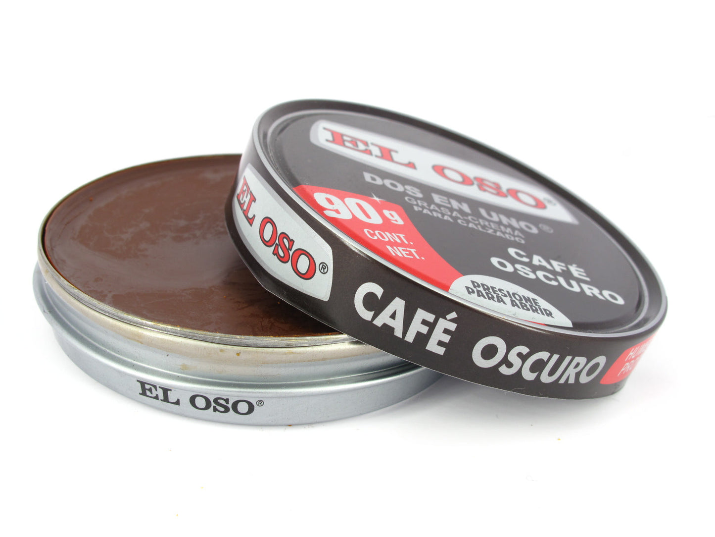 SKU - 1227 -- GRASA CREMA OSO CAFE OSCURO 90 GRS