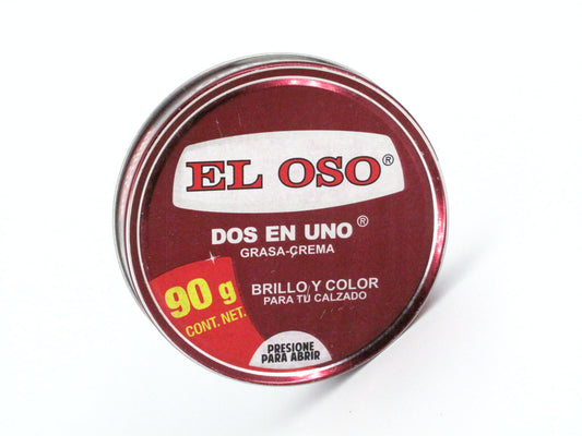 SKU - 1836 -- GRASA CREMA OSO VINO 90 GRS