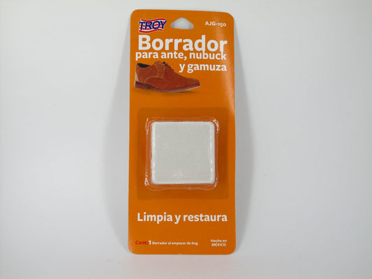 SKU - 1025 -- BORRADOR PARA ANTE Y NUBUCK TROY 1 PZA