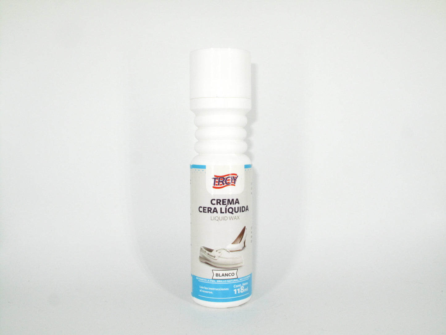 SKU - 1106 -- CERA LIQUIDA TROY BLANCO 118 ML